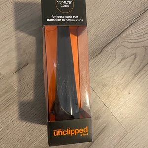 Unclipped cone head curler head only 1”